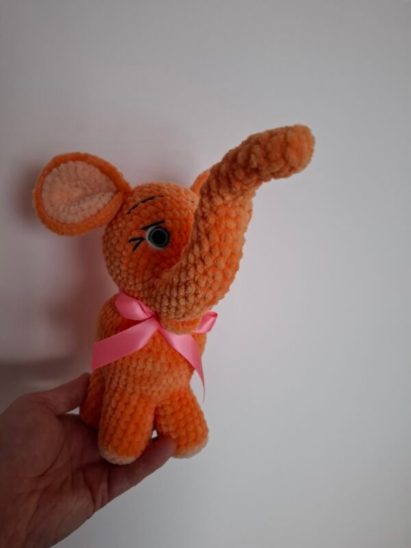 Minkštas žaislas – Dramblys 21cm – vaizdas 2