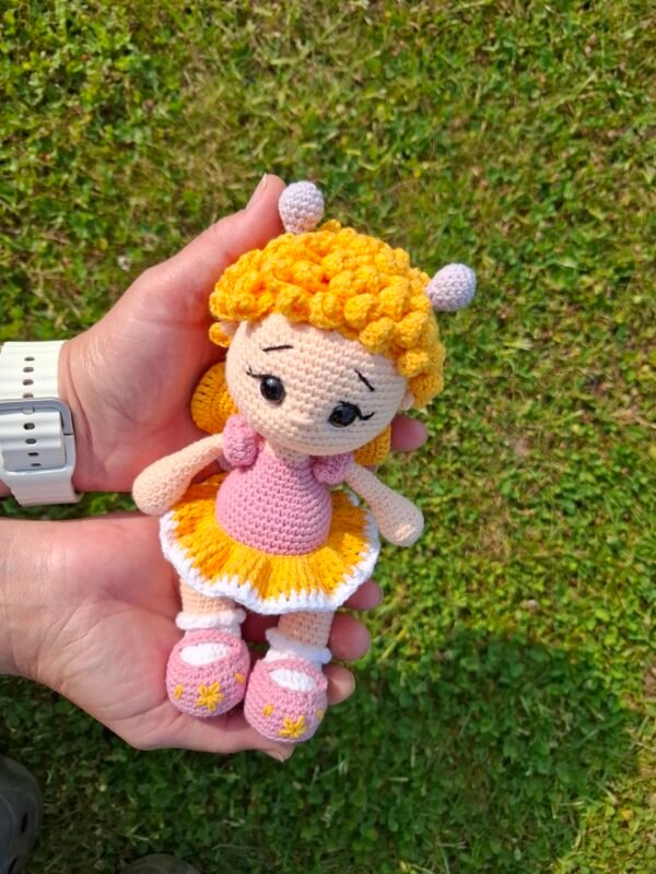 Minkštas žaislas – Lėlė - Drugelis 18cm – vaizdas 2