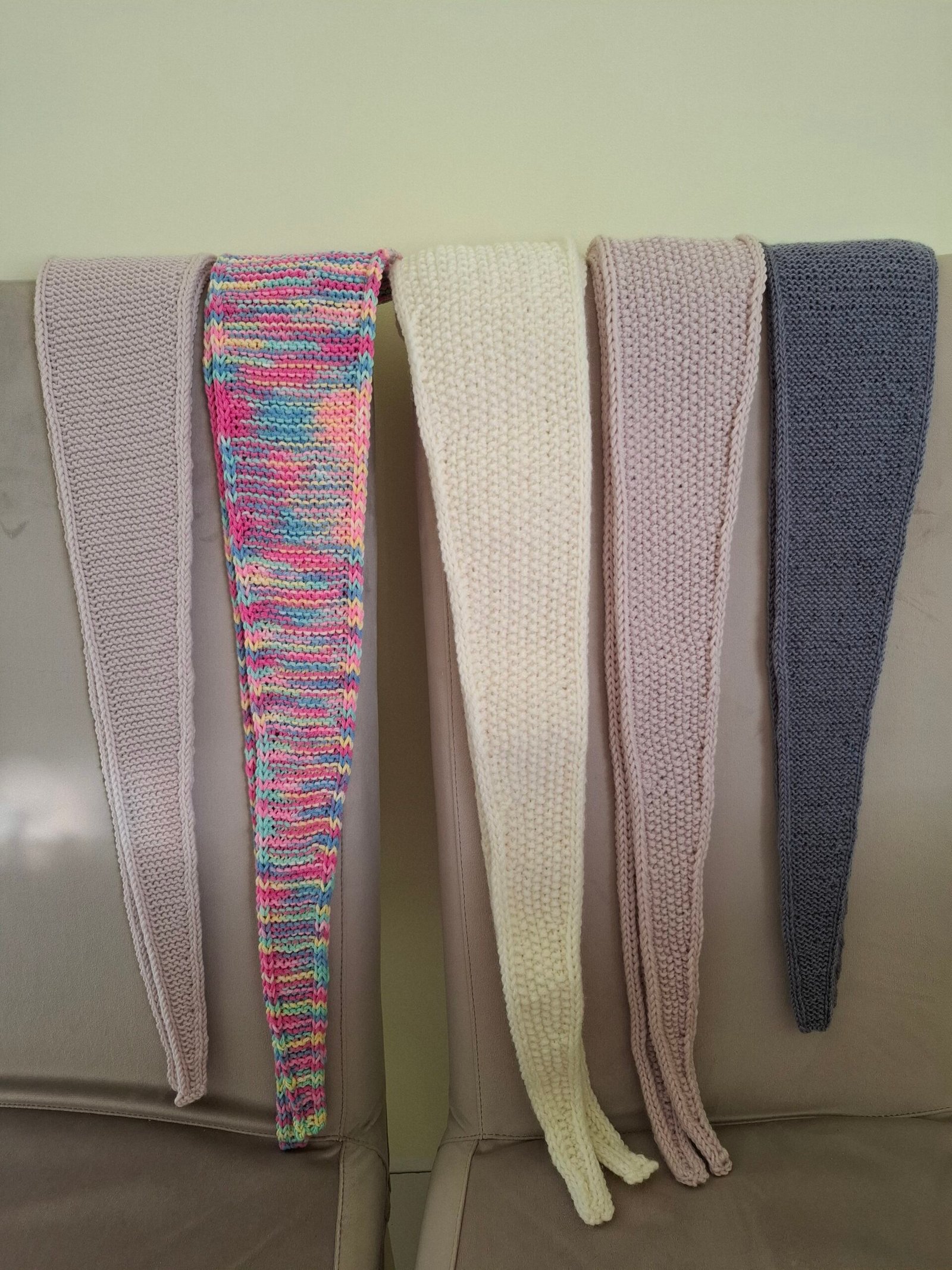 Mini šalikėlis - merino vilna 100% – vaizdas 2